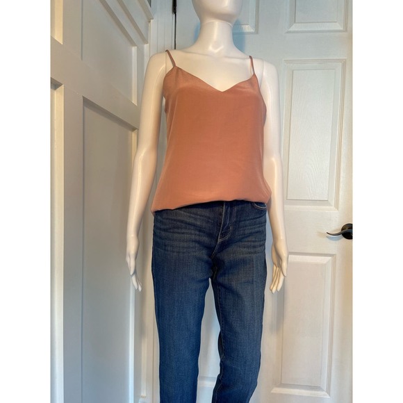 L'AGENCE Silk Charmeuse Camisole Tank - Blush - Size XS MSRP $180 WTS26 - Picture 3 of 14